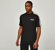 Nicce Revolve Piquet T-Shirt - Black - Size XS