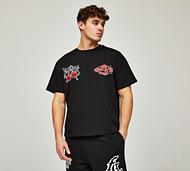 Forever Club Skulla T-Shirt - Black - Size L