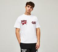 Forever Club Skulla T-Shirt - White - Size XL