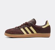 adidas Originals Womens Samba OG Trainer - Brown - Size 4