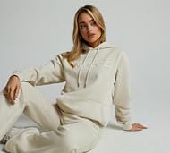 Nicce Womens Ersa Overhead Hoodie - Beige - Size XS