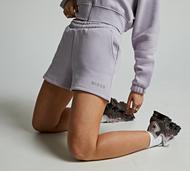 Nicce Womens Ersa Sweat Short - Purple - Size XS
