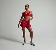 Under Armour Womens UA Crossback Low Sports Bra - Pink - Size S
