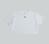 Under Armour Girls UA Rival Short Sleeve T-Shirt - White - Size M/G
