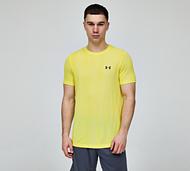 Under Armour Vanish Seamless Novelty T-Shirt - Yellow - Size S