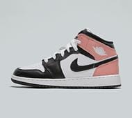 Jordan Junior Air Jordan 1 Mid Trainer - Pink - Size 3.5