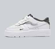 Nike Nursery Air Force 1 Low LV8 Easy On Trainer - White - Size 4.5