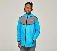 Frequency Junior Action Tech Track Jacket - Blue - Size XS/B