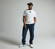 New Era New York Yankees MLB Logo T-Shirt - White - Size XS
