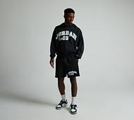 Jordan MVP Fleece Pullover Hoodie - Black - Size S
