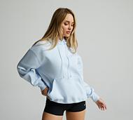 Nike Womens Sportswear Phoenix Fleece Oversize Hoodie - Blue - Size XL