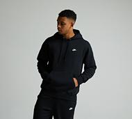 Nike Club Overhead Hoodie - Black - Size XS