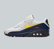 Nike Air Max 90 'Moto' Trainer - Grey - Size 6