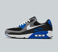Nike Air Max 90 Trainer - Blue - Size 6.5