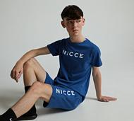 Nicce Junior Rowan T-Shirt and Short Set - Blue - Size XL/B