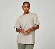 Forena Womens More Soul Boyfriend Fit T-Shirt - Grey - Size XS