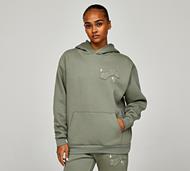 Forena Womens More Soul Overhead Hoodie - Green - Size S