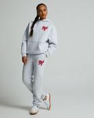 Forena Womens Forever Yours Cuffed Jogger - Grey - Size S