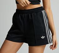 adidas Originals Womens Summer Glow Pique Short - Black - Size XS