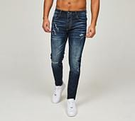 Alessandro Zavetti Artiglio Slim Fit Denim Jean - Blue - Size 32