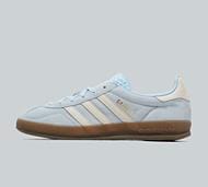 adidas Originals Womens Gazelle Indoor Trainer - Blue - Size 7