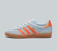 adidas Originals Womens Gazelle Indoor Trainer - Blue - Size 3