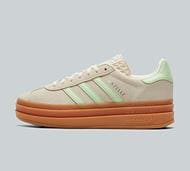 adidas Originals Junior Gazelle Bold Trainer - Beige - Size 4.5