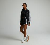 adidas Originals Womens 3-Stripes Sprinter Short - Black - Size S
