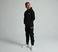 Mtissier Junior Konrad Overhead Hoodie - Black - Size M/B