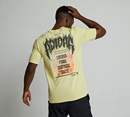 adidas Originals Trefoil Series Death Tour T-Shirt - Yellow - Size S