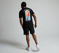 Mtissier Soliel T-Shirt and Short Set - Black - Size XS