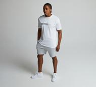 Mtissier Vesta T-Shirt and Short Set - White - Size XL