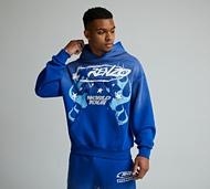 Lorenzo World Tour Overhead Hoodie - Blue - Size XS