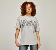 Dripmade Womens Nova Boyfriend T-Shirt - Grey - Size XS