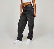 Faded Store Womens Carpenter Jean - Black - Size 14