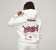 Dripmade Womens Street Tour 2.0 Overhead Hoodie - Cream - Size S