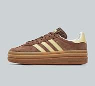 adidas Originals Womens Gazelle Bold Trainer - Brown - Size 4.5
