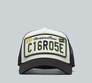 Christian Rose Private Plate Trucker Cap - Black - Size ONE SIZE