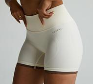 Forena Womens Restore Seamless 5 Inch Short - White - Size XS/S
