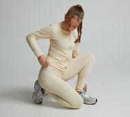 Ari Girls Legging - Beige - Size S/G