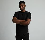 Celebre Space Texture T-Shirt - Black - Size XS