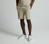 Celebre Waffle Resort Short - Beige - Size XS
