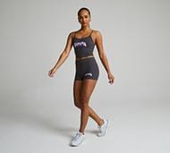 Forena Womens Designed For Comfort 3.5 Inch Short - Grey - Size M