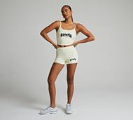 Forena Womens Designed For Comfort 3.5 Inch Short - Beige - Size XL