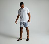Dripmade Defiant AOP Swim Short - Grey - Size XS