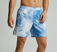 Dripmade Defiant AOP Swim Short - Blue - Size M
