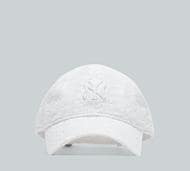 New Era Womens Female NY Yankees Broderie 9TWENTY Adjustable Cap - White - Size ONE...