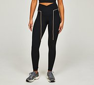 twenty8 Womens Toggle Legging - Black - Size XS
