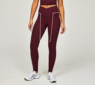 twenty8 Womens Toggle Legging - Red - Size S