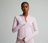 Ds Vu Womens Bubble 2.0 Full Zip Hoodie - Pink - Size XS